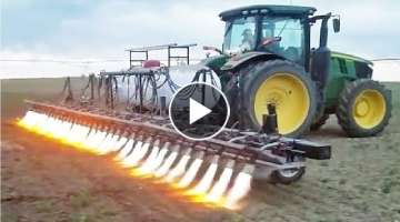 Amazing Modern Agriculture Machine Tractor in Action - Latest Technology Agriculture Farm Equipme...